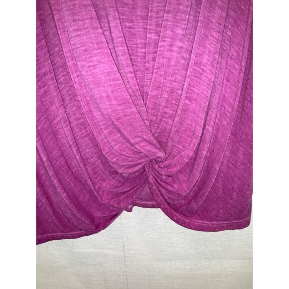 Lane Bryant Purple top Lace back Know front NEW size 18/20 - Picture 3 of 4